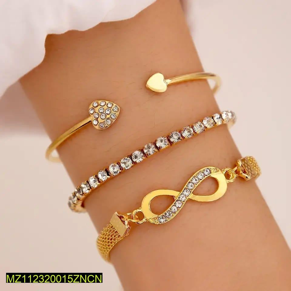 3-pcs Infinite Love Bracelet Set