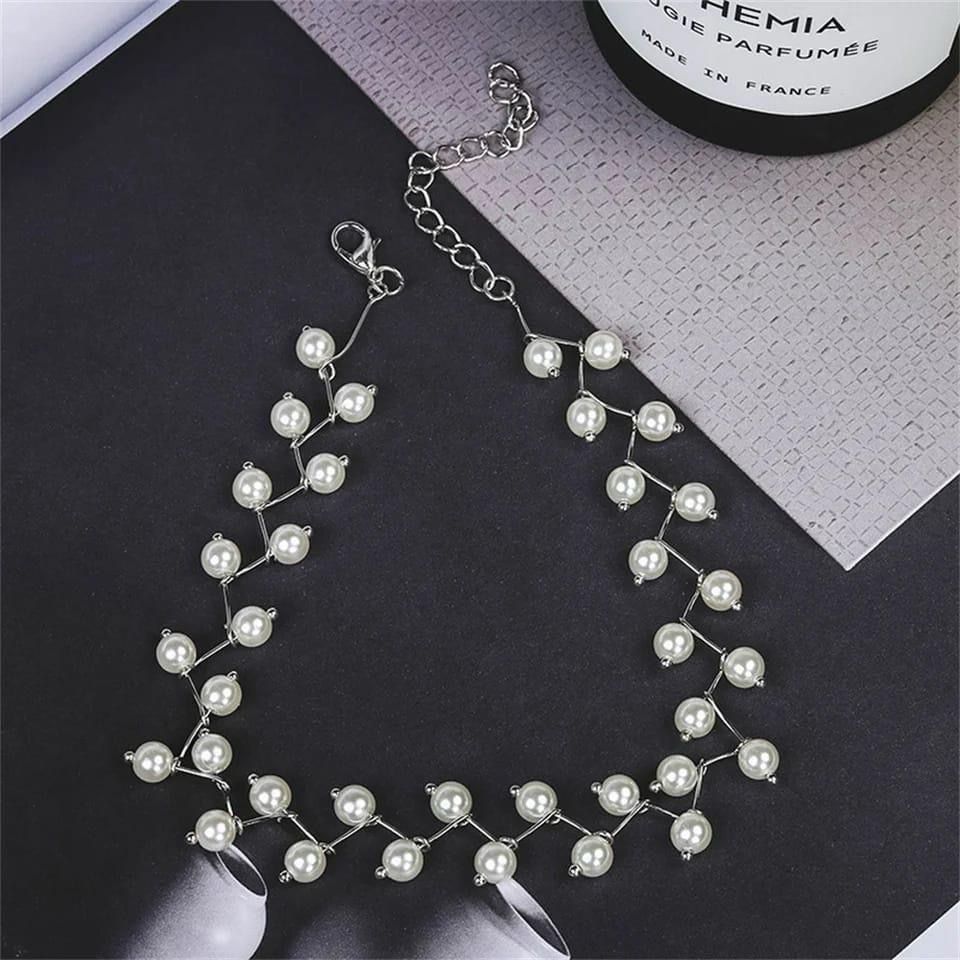 Elegant Pearl Branch Necklace